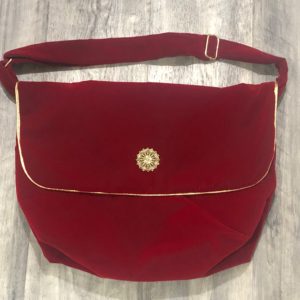 Santa messenger bag