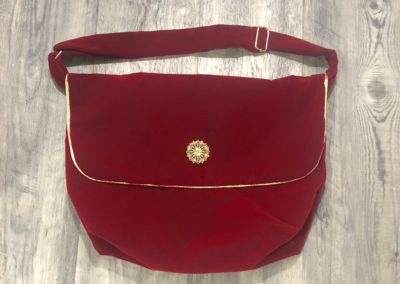 Santa messenger bag