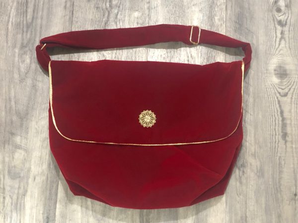 Santa messenger bag