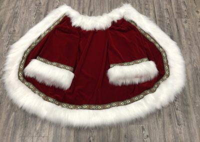 Back of Santa robe