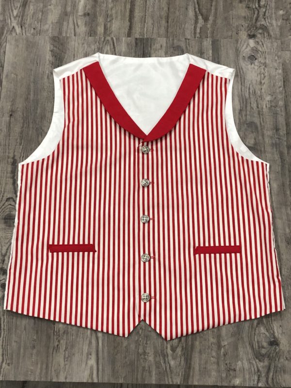 Red and White Striped